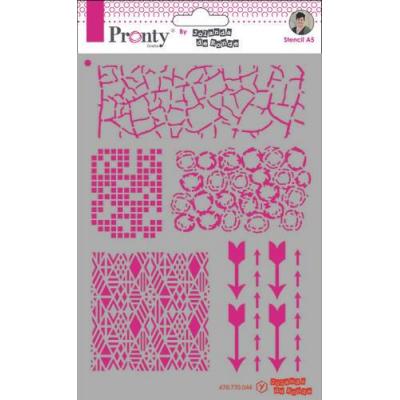 Pronty Stencil - Verschiedene Muster